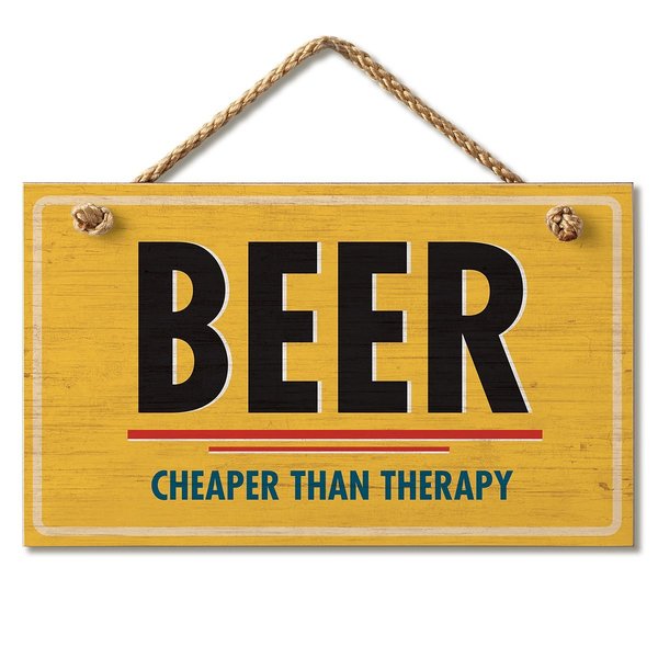 Highland Woodcrafters WOOD SIGNS 6 BY 9 BEER 4101920